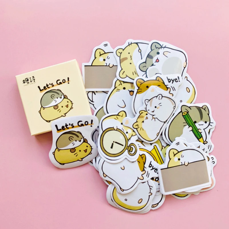 45 шт./кор. Kawaii маленький Мышь Cavy пуля декоративные стикеры на клейкой основе с ярлыком