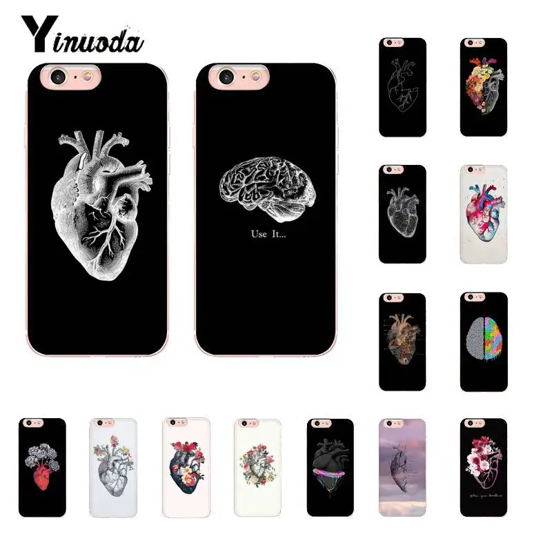 Medical Human Organs Brain Meridian Kidney Art Phone Cover for iPhone 13 SE 2020 11 pro XS MAX 8 7 6 6S Plus X 5 5S XR | Мобильные