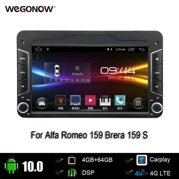 

DSP 7‘’Android 10.0 8 Core 64GB Car DVD Player Carplay GPS WIFI Bluetooth TPMS carplay RDS Radio For Alfa Romeo 159 Brera 159 S