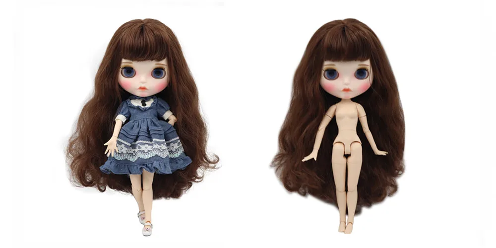 ICY factory blyth кукла Обнаженная соединение тела с ручным набором A& B новая матовая Лицевая панель белая кожа модные куклы подарок Специальное предложение