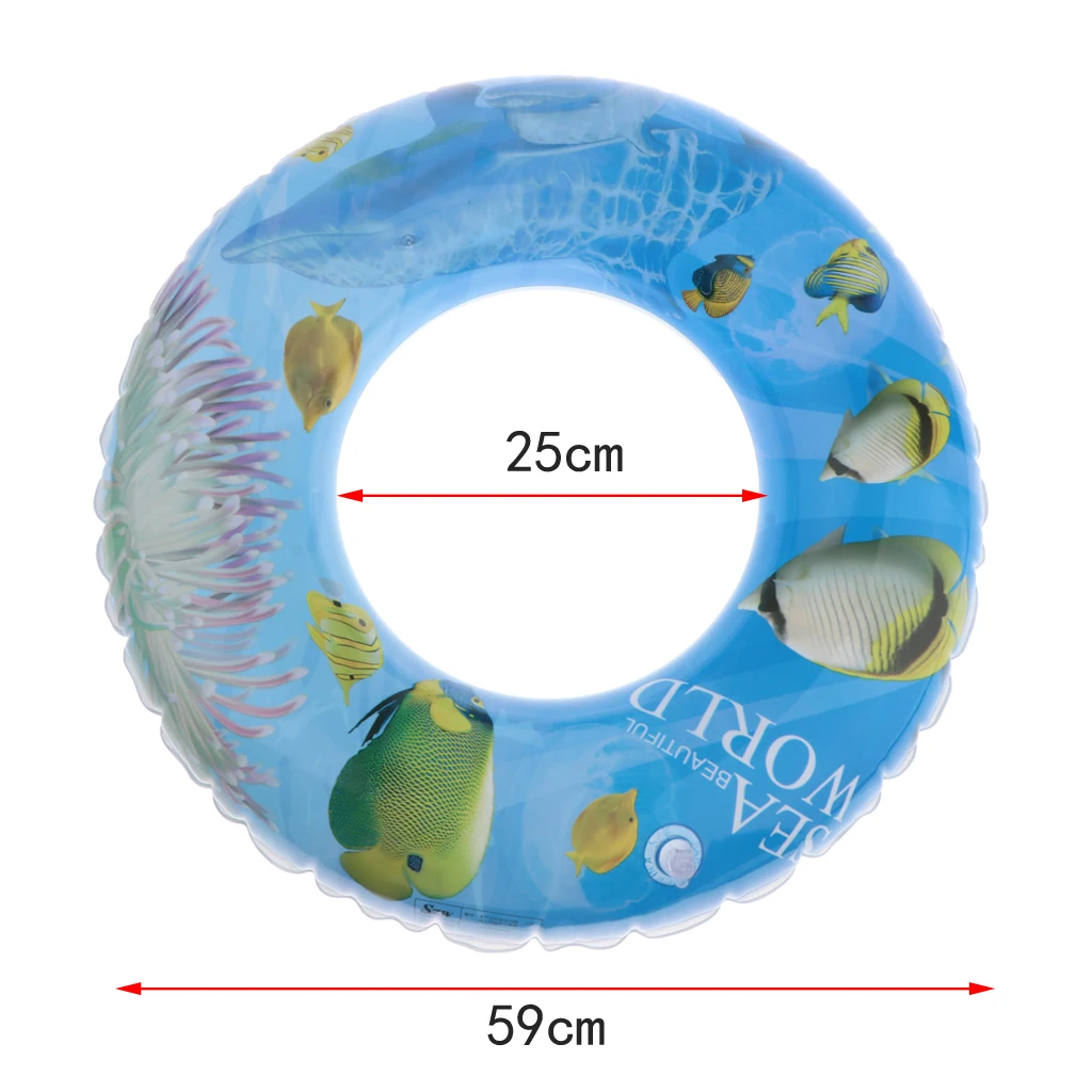 Children Kids Inflatable Floats Swim Ring Summer Water Sports Swimming Fun Toy Water Sports Beach Toy Beach Pool Accessories