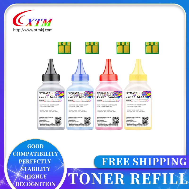 Тонер для HP 203A LaserJet Pro M254nw M254dw MFP M280nw M281fdw M281fdn M254 M280 M281 CF540A сменный лазерный