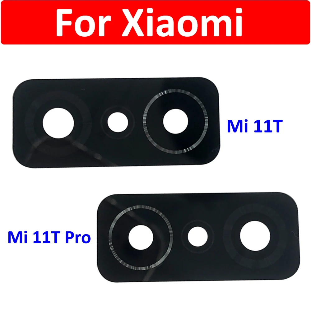 Rear Back Camera Glass Lens Cover With Ahesive Sticker Replacement For Xiaomi Mi 11T Pro Redmi Note 11S 11 11T 5G