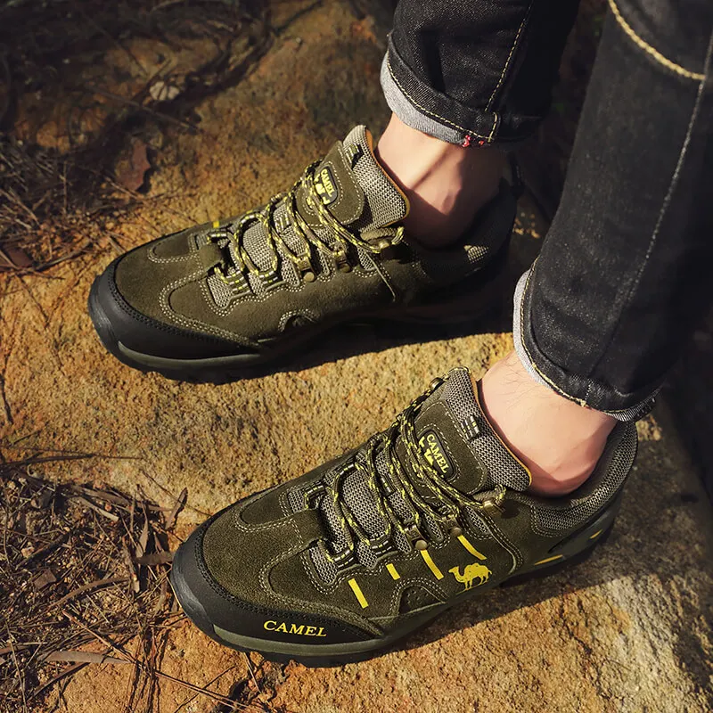 New Arrival Trekking Boots Men Army Green Men Rock Climbing Shoes Wearable Men Hunting Shoes Anti-Slippery Hiking Shoes For Mens