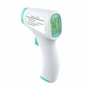 

Universial Household Hand held infrared forehead thermometer without battery Measuring Device for children and Adults