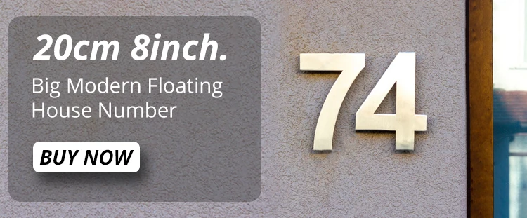 12cm Big 3D Modern House Number Door Home Address Numbers for House Number Digital Door Outdoor Sign Plates 5 Inch. #0-9 Black 12cm Big 3D Modern House Number Door Home Address Numbers for House Number Digital Door Outdoor Sign Plates 5 Inch. #0-9 Black