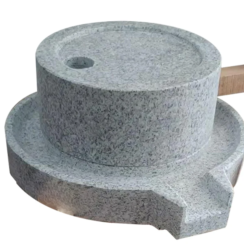 20-30CM Thickened Household Stone Mill With Wooden Frame Traditional Rice Noodle Machine Soy Milk Tofu Machine 4