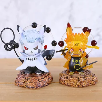 

Naruto Shippuden Uzumaki Naruto / Uchiha Obito Q Version PVC Figure Model Toy