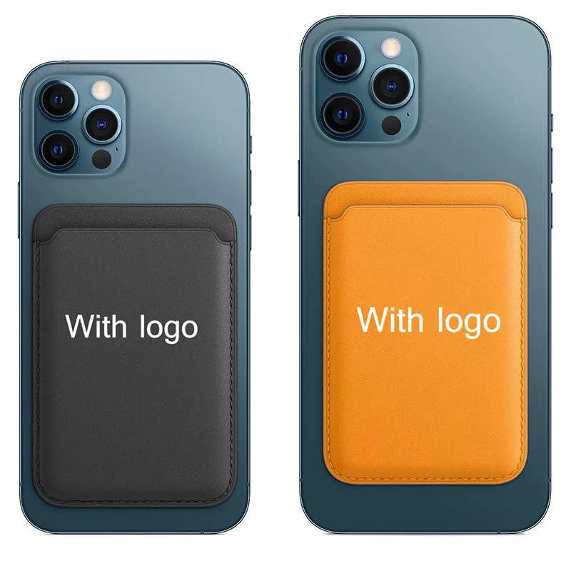 

Leather Wallet Magsafe Case for iPhone 12 Pro Max Cases Fashion Magnetic Card Solt Magsafe Bag On iPhone12 Mini Fundas Bumper