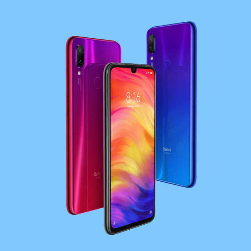Xiaomi Redmi Note 7 смартфон с восьмиядерным процессором Snapdragon 660 ОЗУ 4 Гб ПЗУ 64 ГБ 4000 мАч 6 3