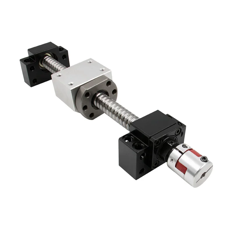US $70.20 Fast Deliver Ball Screw Set 200520102505251032053210 With Nut SupportNut HolderCoupling For CNC