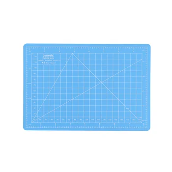 

A5 Professional Non-slip PVC Cutting Mat Self-healing Cutting Pad Patchwork Cut Board for Manual DIY Cutting (Blue)