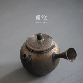 

Ceramic Handle Kettle Teapot Cup Filter Warmer Porcelain Resistant Tea Infuser Crockery Tetera Ceramica Chinese Tea Set EA60CH