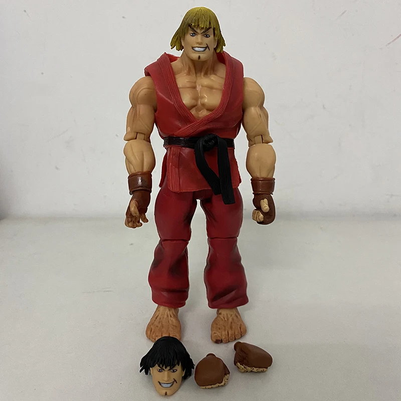 Street Fighter Ryu Ken Action Figure  Dolls Action Figure Street Fighter -  Anime - Aliexpress