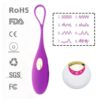 

Cordless Remote Control Kegel Balls Rechargeable Vaginal Massage Ball Portable Personal Care Clitoris Stimulation Massage Tools