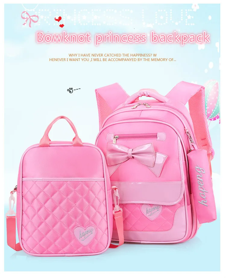 Girls Children School Bags set For Waterproof School Backpack Kids Orthopedic Backpacks Mochila SchoolBag kids Satchel Schoolbag