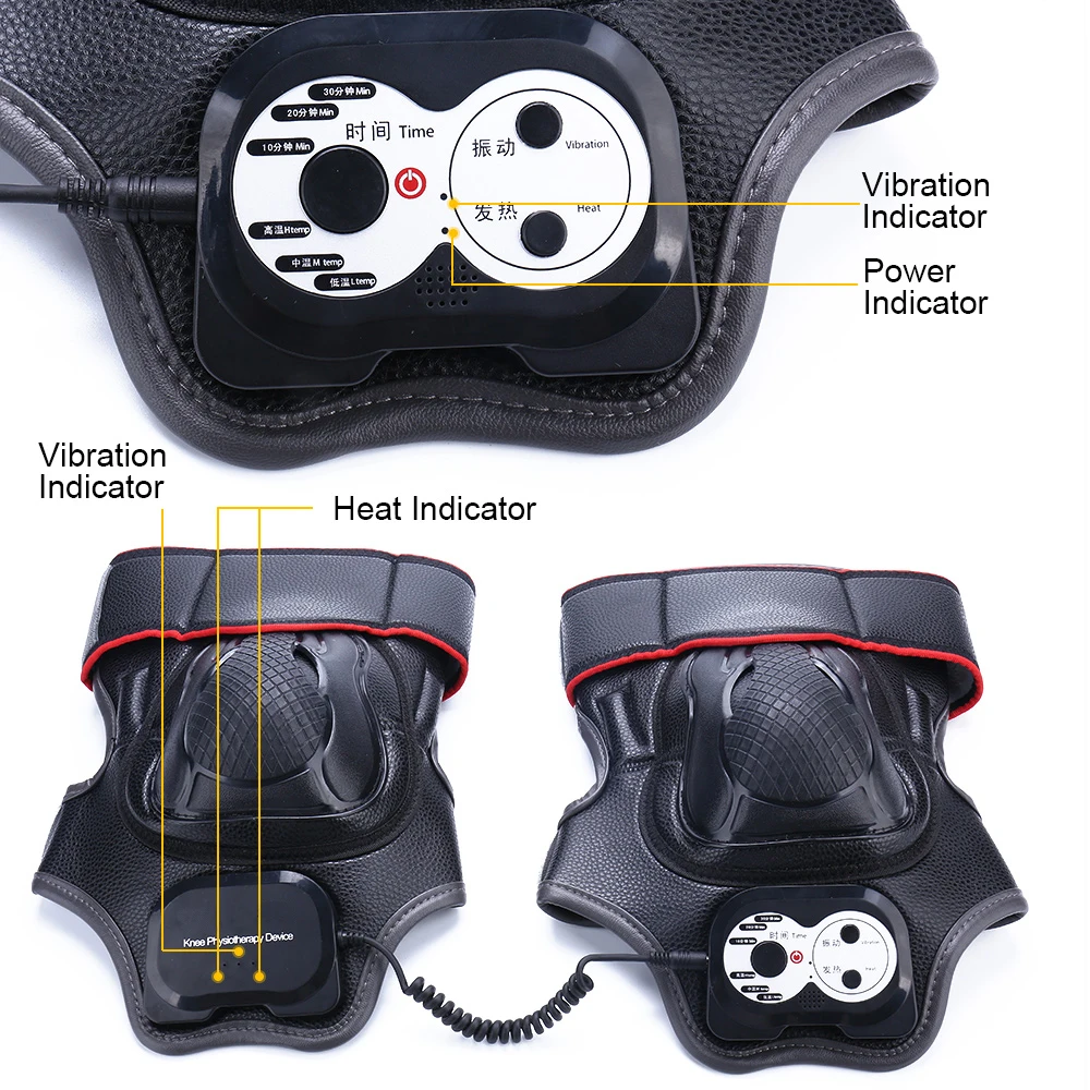 Магнитный Вибрационный массажер для коленных суставов физиотерапии
