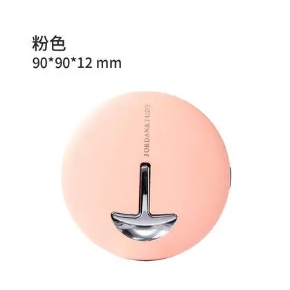 Xiaomi портативное HD зеркало для макияжа, светодиодный светильник синего цвета, косметическое зеркало, мини сенсорное управление, чувствительное зеркало для красоты, шоппинга - Цвет: pink