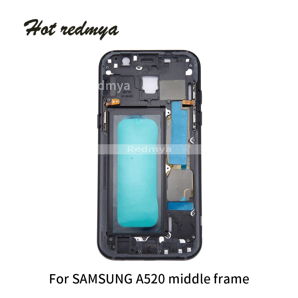 Задняя крышка для батареи A5 с полным корпусом для Samsung Galaxy A5 A520 A520F+ передняя средняя рамка+ Инструменты
