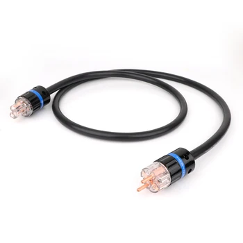 

Monosaudio P901 Multplex OFC Copper Schuko Power Cord Cable HIFI Extension EMC Shield Power Cable EUR version Mains Power line