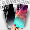 Coque en verre trempé pour OPPO Realme 6 Pro housse luxe étoile espace pare-chocs OPPO Realme X7 5 X50 X2 C3 C2 X lite XT Coque ► Photo 3/6