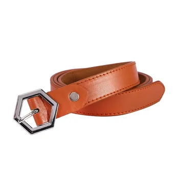 

Waistband Belt fashion New Women leather Girdle Men Metal Buckle Pure Color belts ceinture femme ремень 7 color daily wea gifts