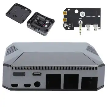 

web camera hd computer camera For Raspberry Pi 4B Case Mini Computer Aluminum Alloy Shell Built-In Fan Computer