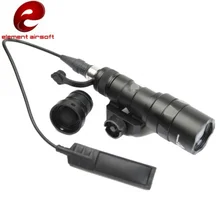 Элемент страйкбол Arma M300B мини Скаут свет светодиодный фонарик для оружия Softair винтовка Воздушный пистолет лампа Охота Тактические огни EX358