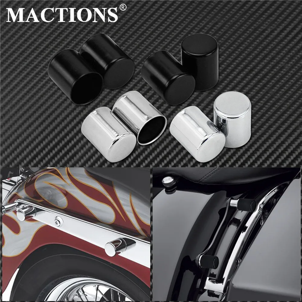 4 шт. защитная крышка для мотоцикла Harley Touring Road King Street Glide FLHR FLHX Sportster XL883 Softail