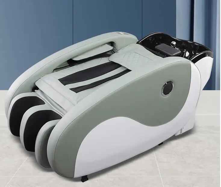 Fumigating intelligent electric massage shampoo bed Hair salon hair salon hair treatment flushing bed Thai shampoo massage table