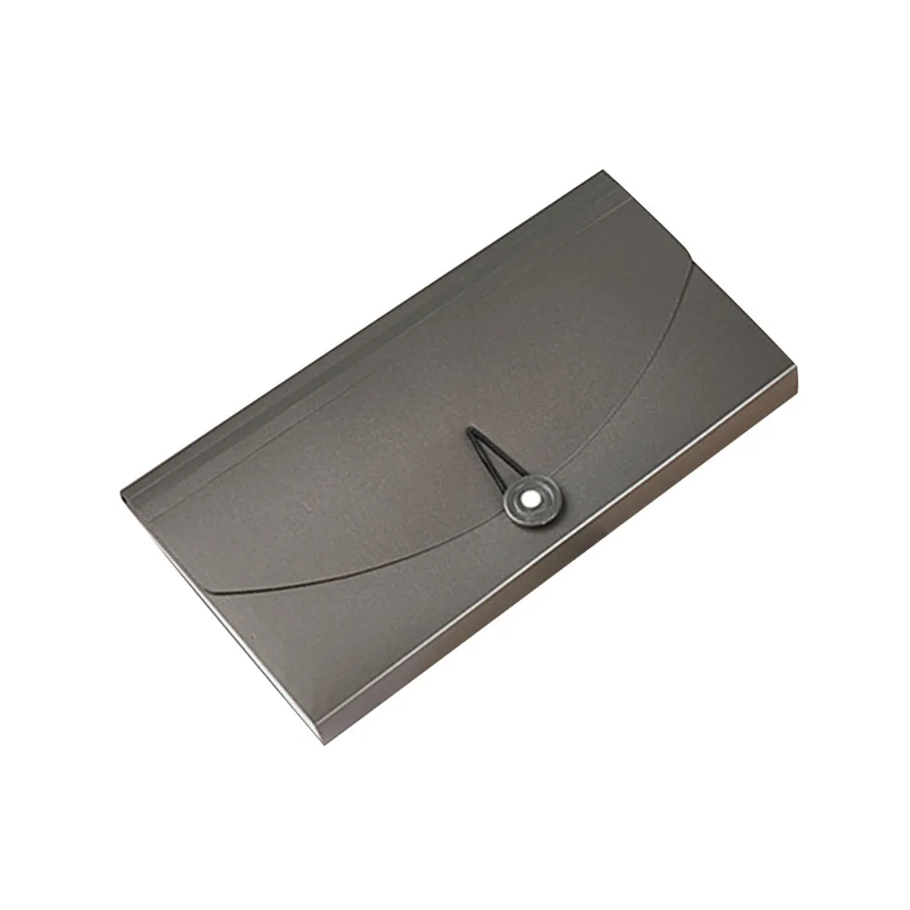 Bill Classified Storage Label Organ Pouch File Folder School Home Office Multifunctional Paper Clip PP Organizer Document Bag - Цвет: F