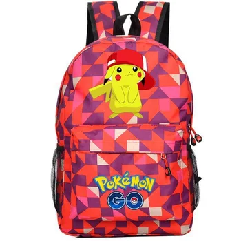

Hot Pikachu school bags Pikachu Cute backpacks POKEMON concept daily wear backpacks anime game fans Mochilas gift