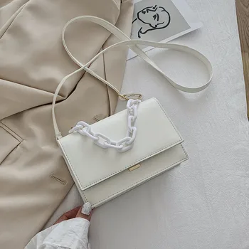 

Simple small bag 2020 new trendy fashion chain female bag wild ins messenger bag small square bag wholesale