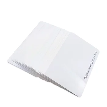 

1Pcs TK4100 EM4100 RFID Smart Card PVC Safe ABS Card 125KHZ 85.5 * 54mm for Access Control Read Only