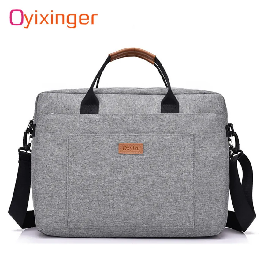 

Men Canvas Business Briefcase Office Travel Messenger Large Tote Women's Computer Work Bag Business Trip File Package Laptop Bag