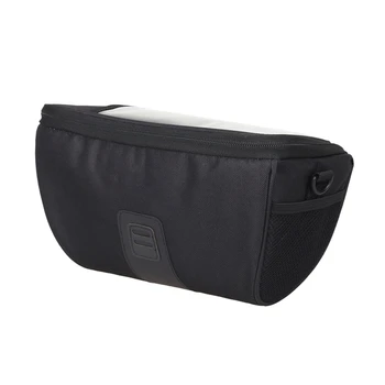 

B-Soul Multi-Function Scooter Bag Waterproof Bike Front Tube Bag Handlebar Basket Cycling Frame Pannier for Road Mtb Bike Scoote