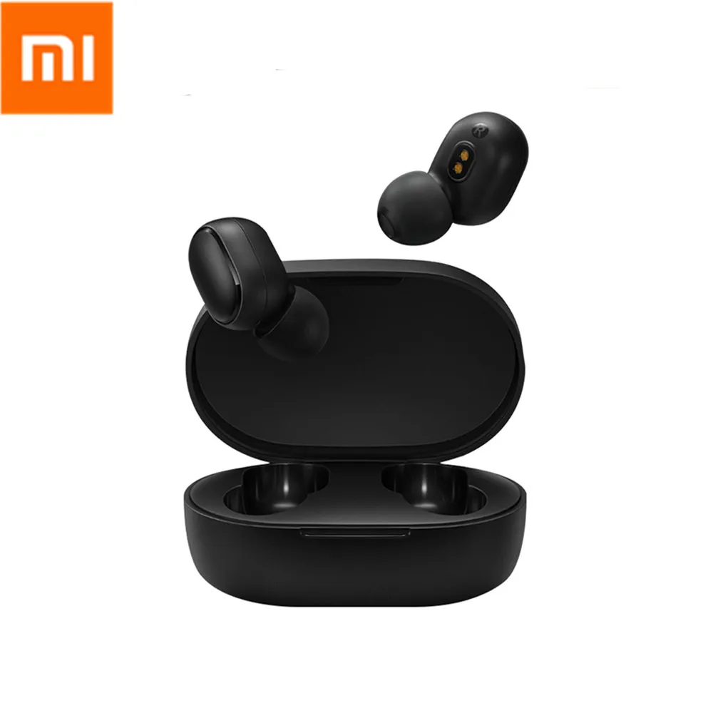 Xiaomi Redmi Airdots TWS Bluetooth 5,0 наушники стерео беспроводные активные шумоподавления с микрофоном свободные Наушники управление AI