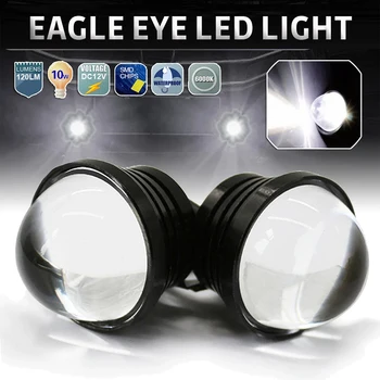 Typu Eagle Eye 6000K LED Light 12V światło do jazdy dziennej DRL światła tylne żarówki światło cofania samochód DIY Motor motocykl lampy tanie i dobre opinie CN (pochodzenie) Do świateł hamowania Other 12 v Uniwersalny