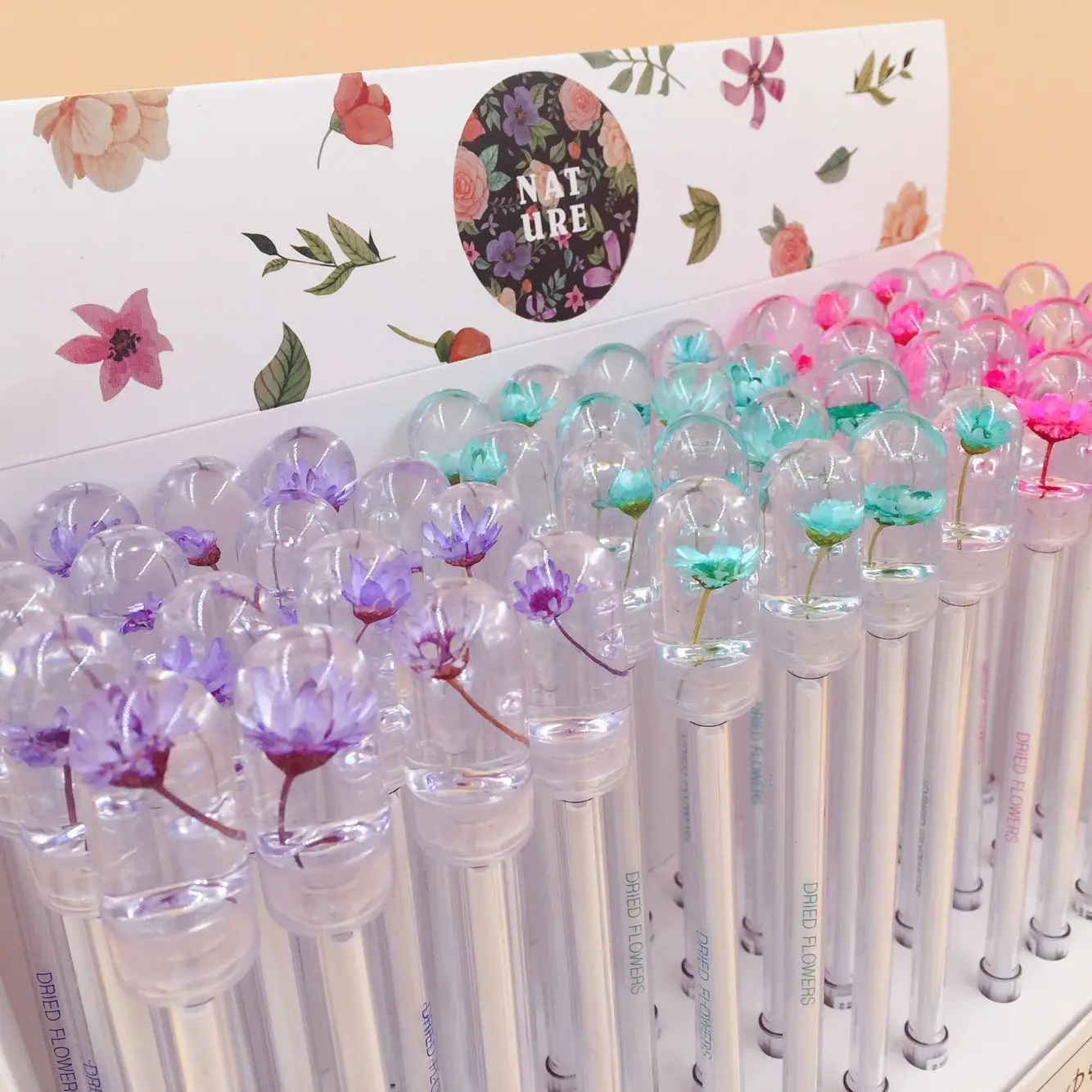 

1Pcs Creative Gel Pen Cute Kawaii Outer Space Flower Gel Pen Handles Stationery Novel Styling Office School Supply