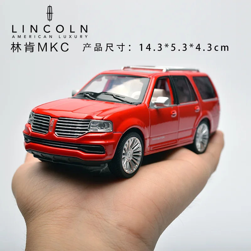 Caipo сплав модель автомобиля Lincoln 4 открытый металлический автомобиль звук и светильник Модель воина дети открытый мальчик сплав