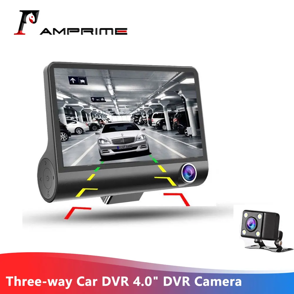 AMPrime трехкомпонентный каталитический Видеорегистраторы для автомобилей 4 0