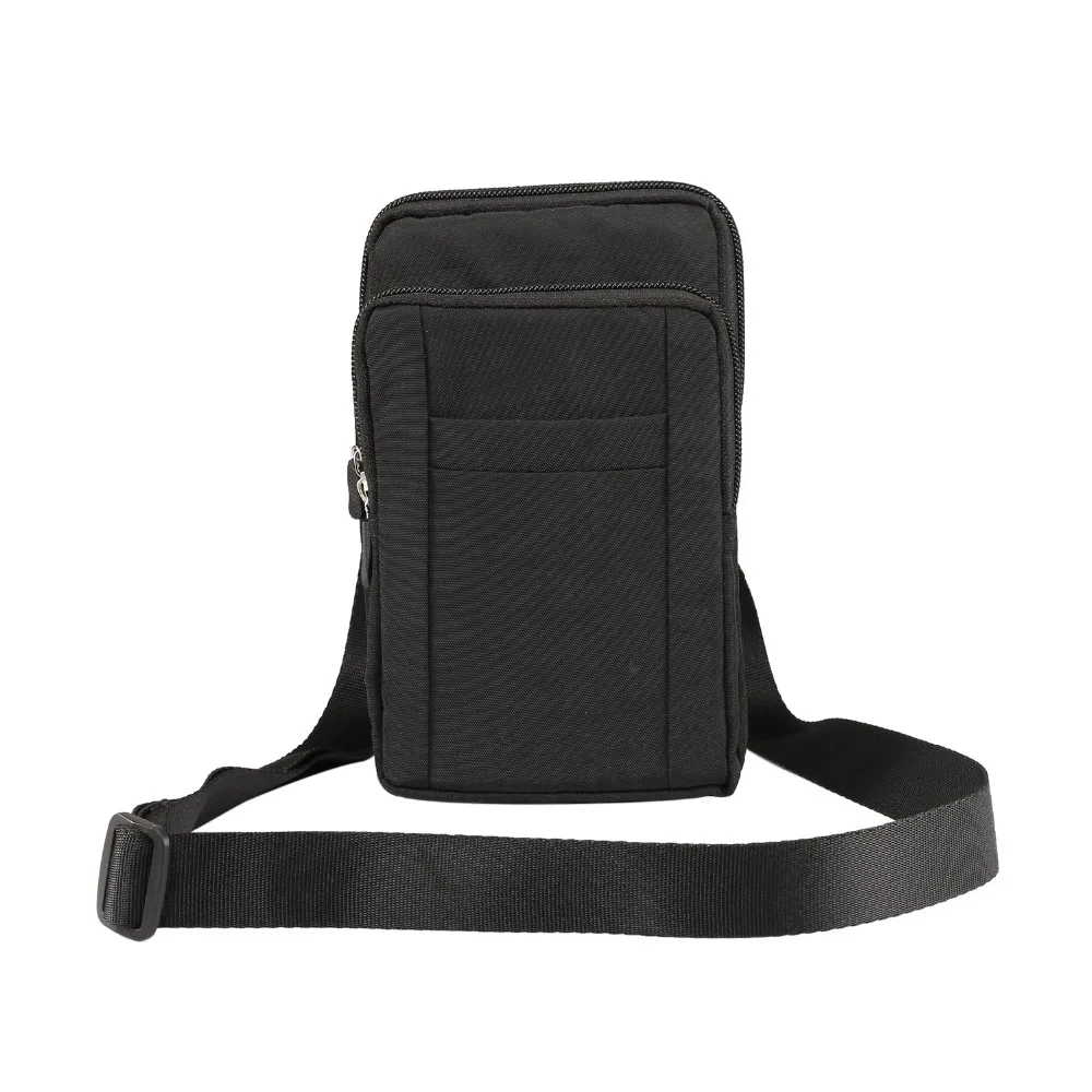 FULAIKATE 7" Nylon Universal Shoulder Bag for Samsung Galaxy Note 8 Climbing Waist Pouch for S8 Plus Pocket for Xiaomi MI Max 2 cute samsung cases