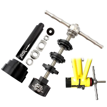 

Assorted Bearing Practical Alloy Press In Easy Use Disassembly Axis Bicycle Removal Tool Set Repair Install Wrench Center Shaft