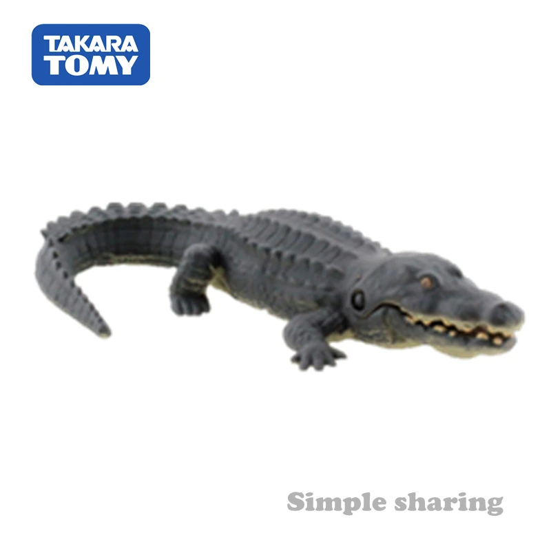 Takara Tomy Tomica Ania приключения в виде животных нильский крокодил As 08 литые формы из