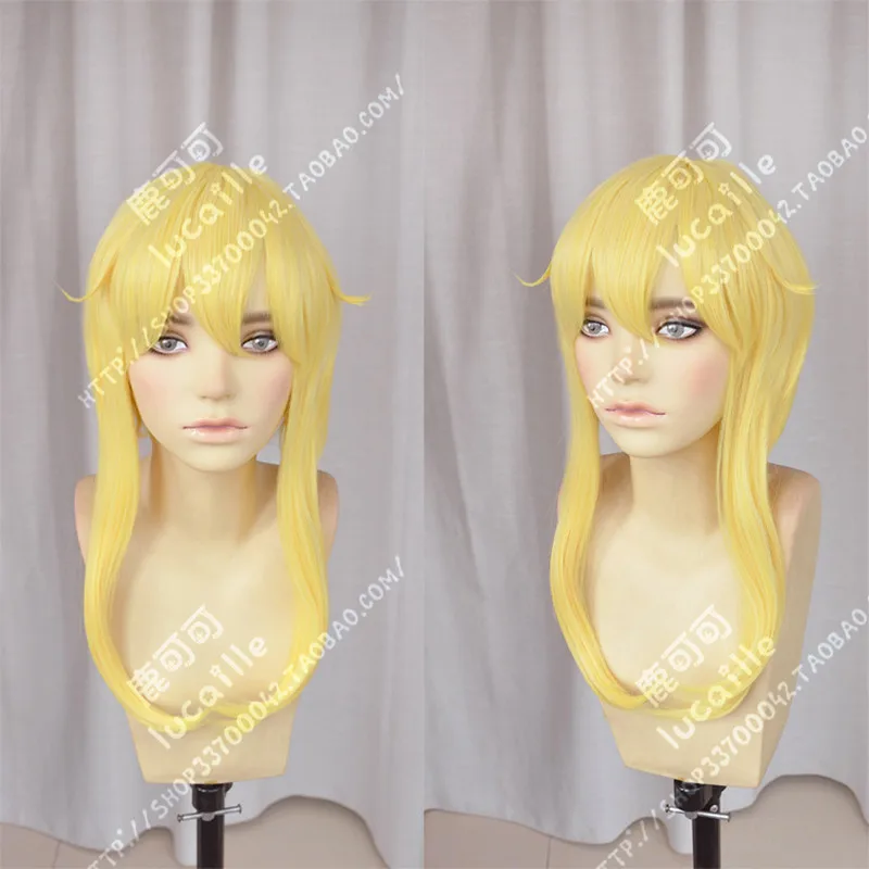 Kakegurui-Mary-Saotome-Meari-Blonde-Ponytail-Hair-Heat-Resistant-Cosplay-Costume-Wig-Silk-Ribbon-Wig-Cap (3)
