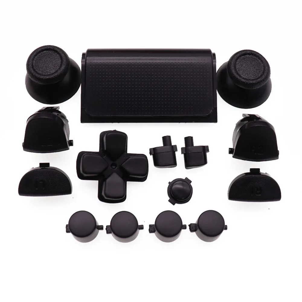 1set 18colors Full Set Joysticks D-pad R1 L1 R2 L2 Direction Key AB XY Buttons For PS4 JDS 050 JDS-055 JDM 050 JControllers - 2
