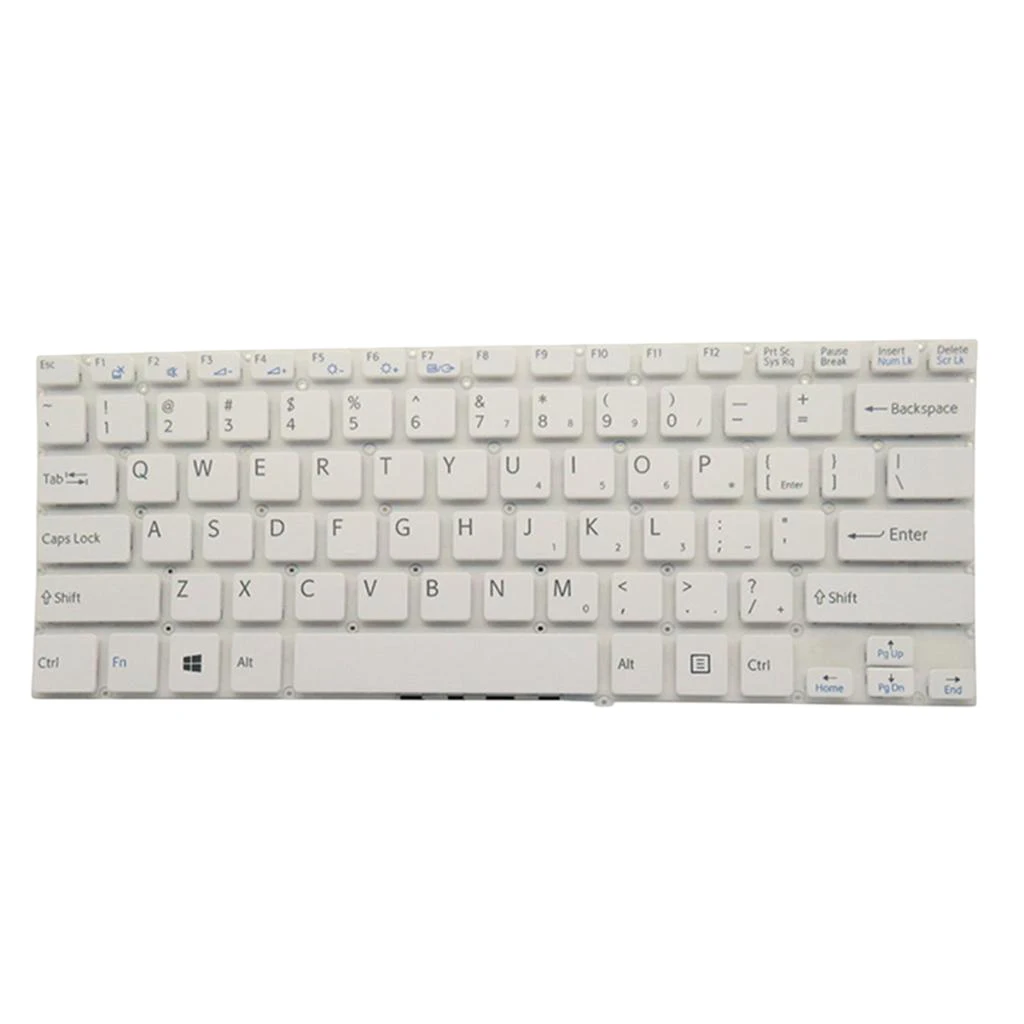 Белая английская клавиатура для SONY SVF143A1QT SVF142A23T SVF143A2TT SVF14 SVF14E Замена клавиатуры