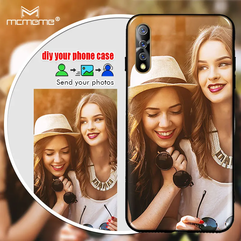 

DIY Personalized custom For VIVO V17 NEO Case cove photo name Customize printing your design picture For VIVO Z5X Z5 X Case