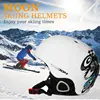 MOON Hot Sale Ski Helmet Integrally-molded Skiing Helmet For Adult and Kids Snow Helmet Safety Skateboard Ski Snowboard Helmet 3