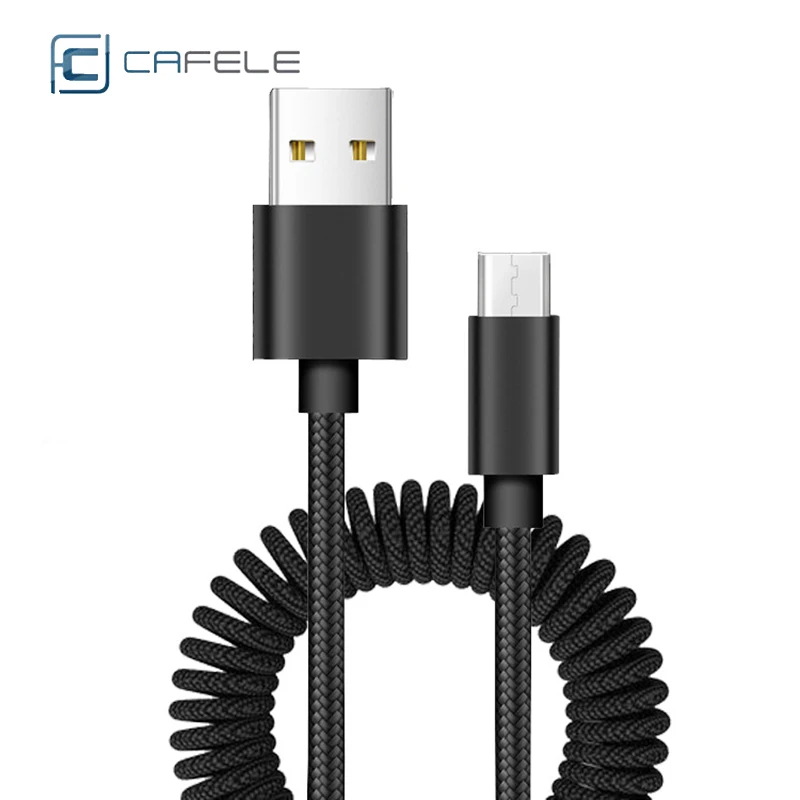 Кабель usb type-c 2.1A быстрое зарядное устройство 1 8 M масштабируемые usb-кабели для Xiaomi